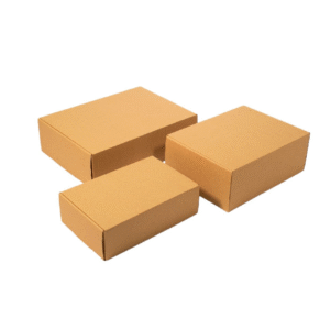 Caja corrugada rectangular x6